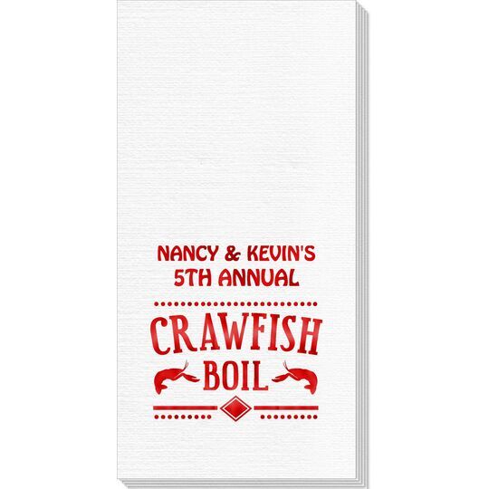 Crawfish Boil Deville Guest Towels